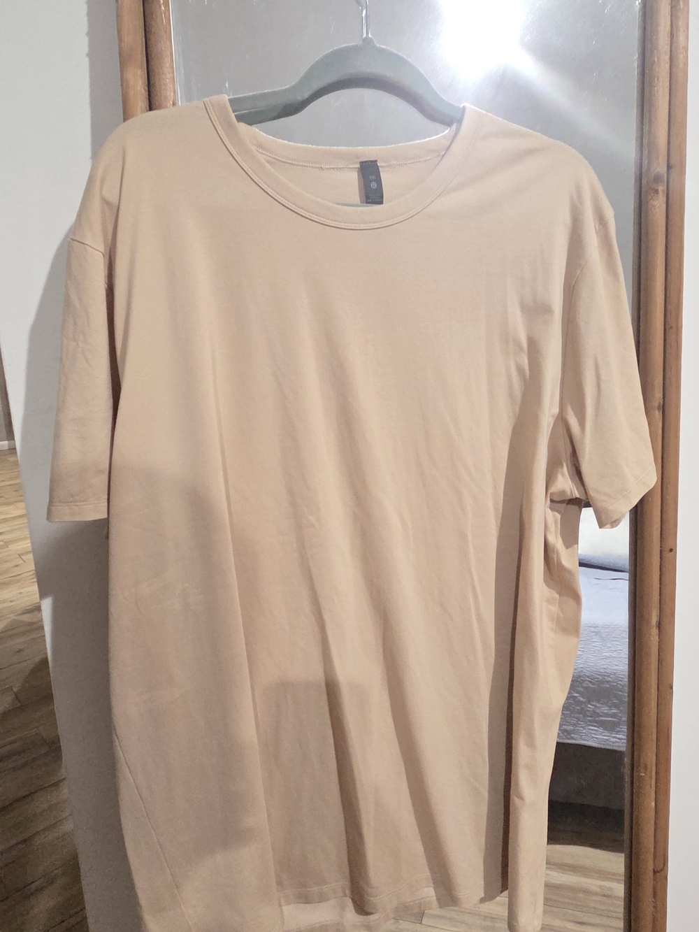 lululemon athletica Short Sleeve Crew Tee in Beige